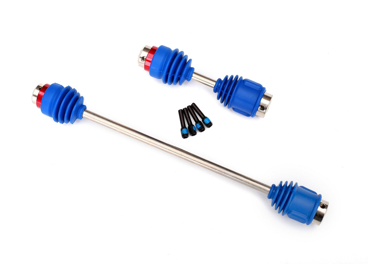 Traxxas E-Revo Steel Center Driveshafts Front And Rear
