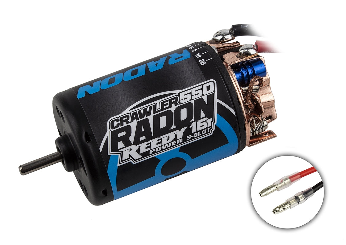 Reedy Radon 2 Crawler 550 16T 5-Slot 1450kV Brushed Motor