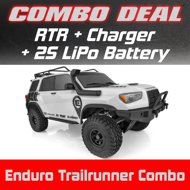 Element RC Enduro Trailrunner RTR Combo with 2S LiPo Battery and Charger