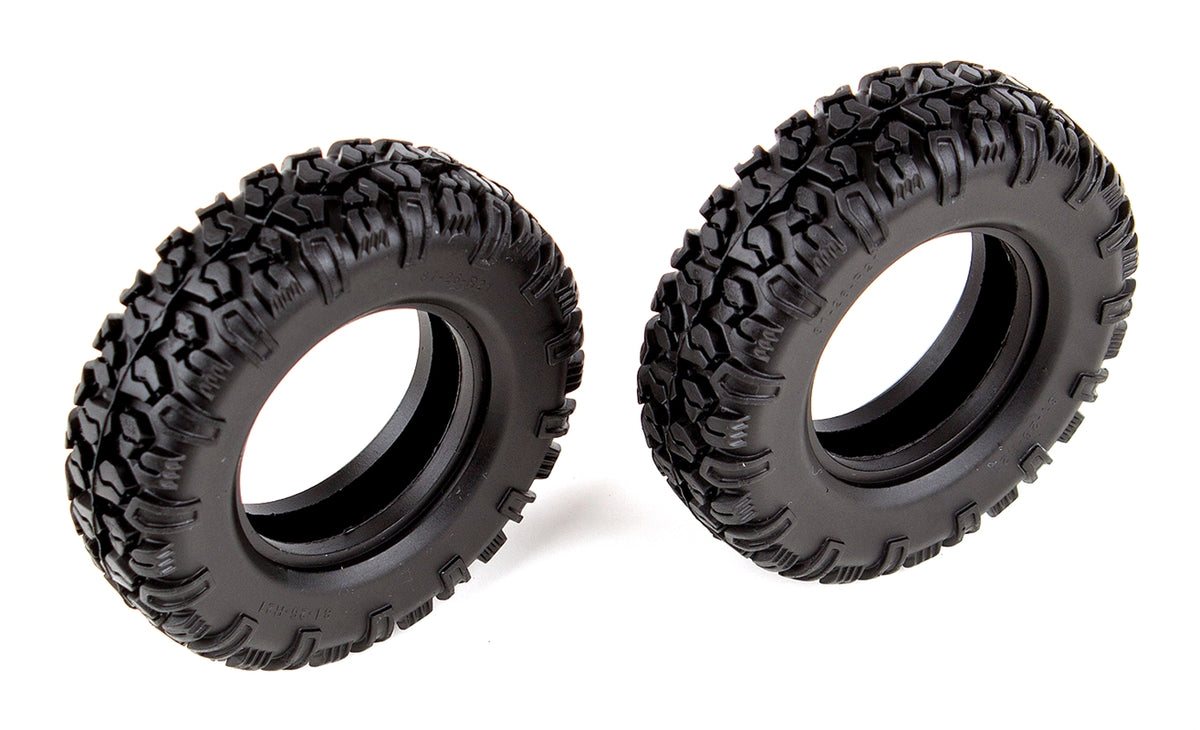 Associated CR12 Multi-Terrain Tires 1.55" x 3.13" OD (2)
