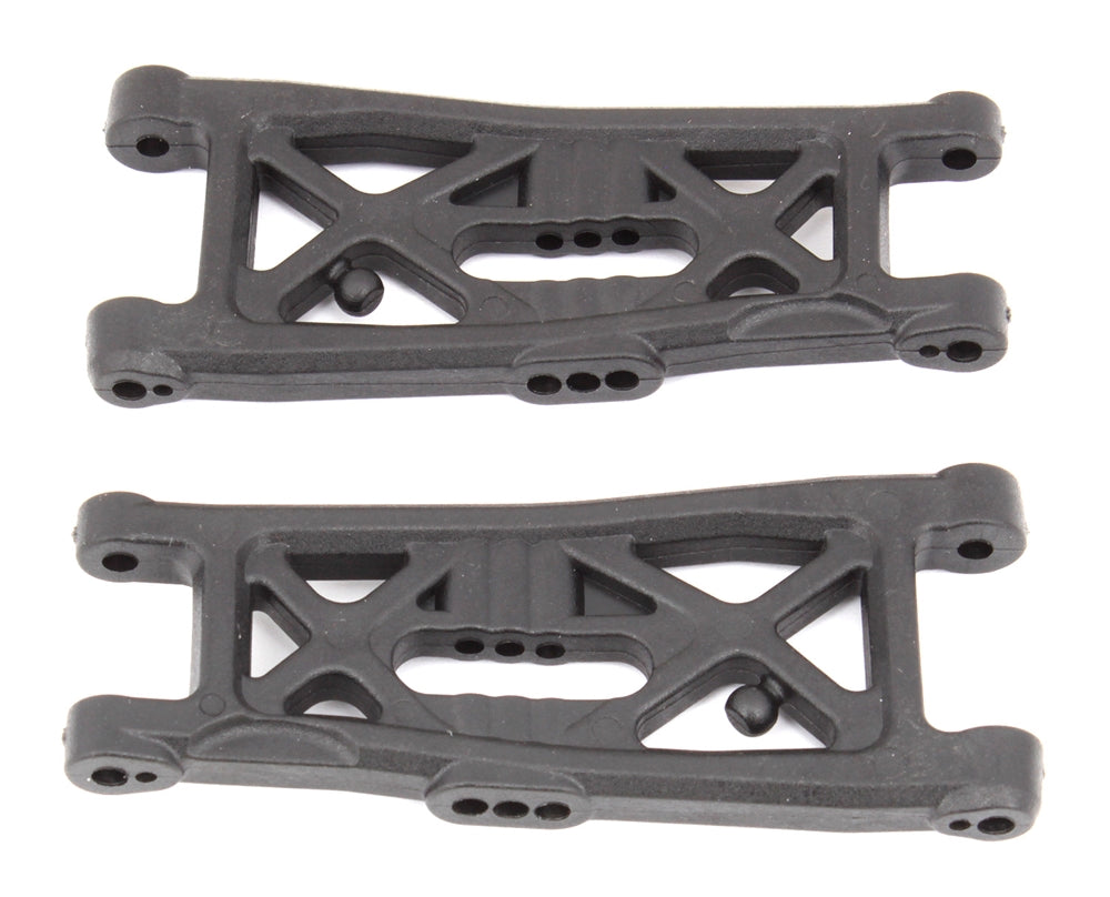 Factory Team RC10B6 FT Front Suspension Arms, Gull Wing, Carbon