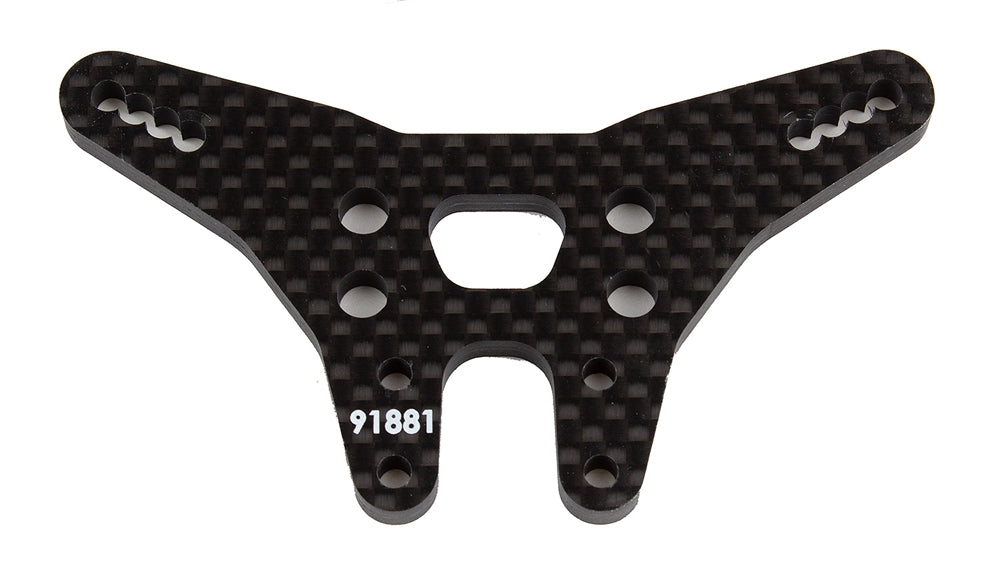 Associated RC10B6.3 Rear Shock Tower, Carbon Fiber