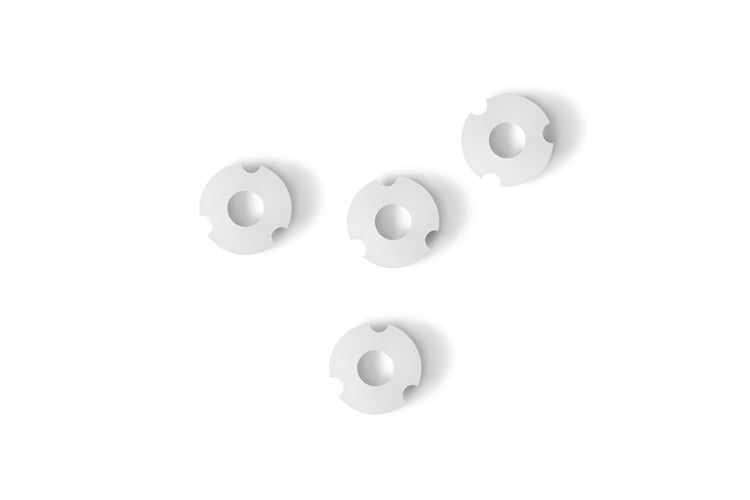 Axial Machined Shock Piston 7mm - 1.5x3 (4pcs) - AXIC3132