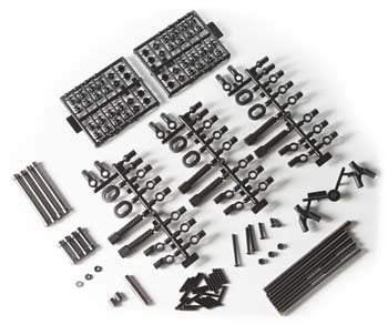 Axial SCX10 Aluminum Links Upgrade Set 12" (305mm) Wheelbase - AXIC1142