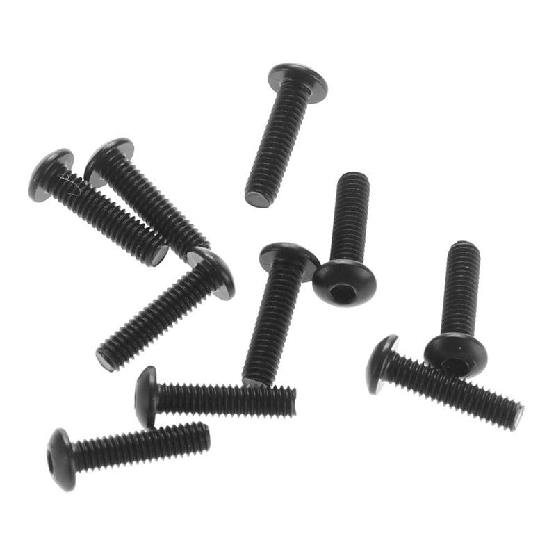 Axial Hex Socket Button Head M2.6x10mm Black (10) - AXIC1538