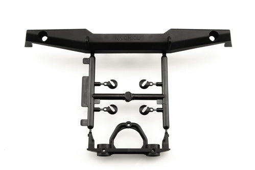 Axial 1/10th Scale Rear Plate Bumper Set - AXIC0040
