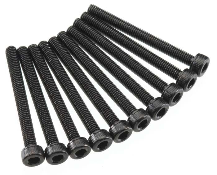 Axial Cap Head M3x30mm Black Oxide (10) - AXIC0045