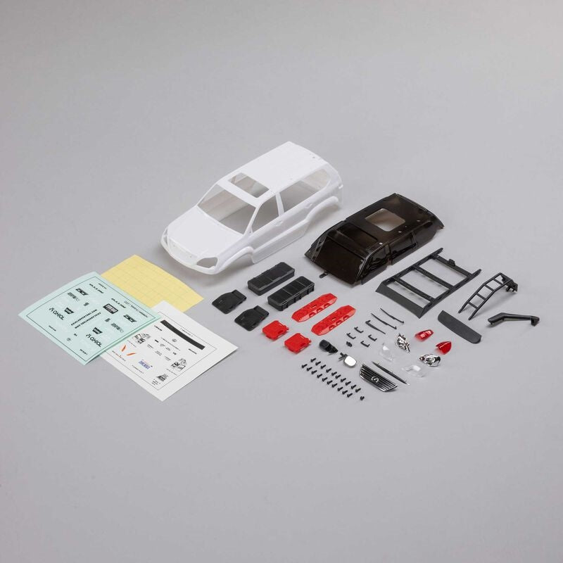Axial SCX24 Lexus GX 470 ABS Body Set, White
