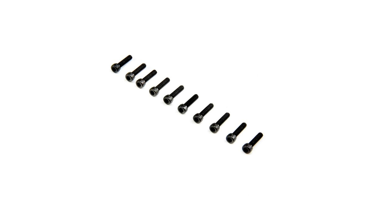Axial M2.6x10mm Cap Head (Black) (10pcs)