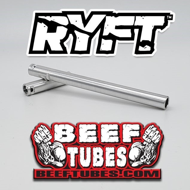 Beef Tubes Axial Ryft Beef Tubes - Aluminum - Front
