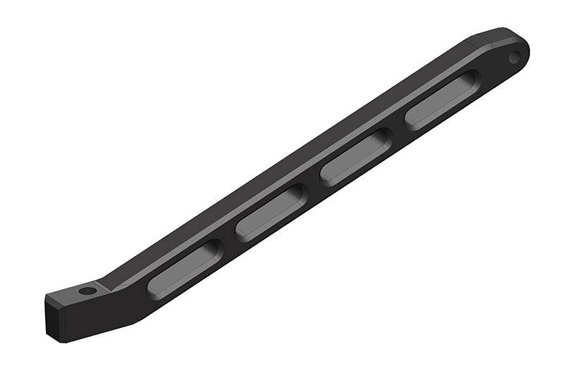 Team Corally Aluminum Rear Chassis Brace, Short