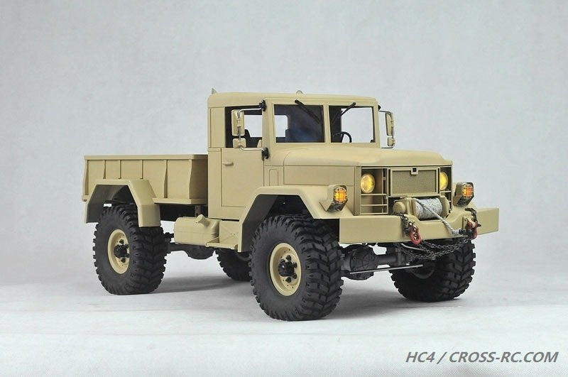 Cross-RC HC-4 4X4 1/10 Scale Off Road Military Truck Kit