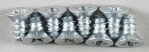 Du-Bro Flat Head Self-Tapping Screw 3.0mmx6 (8)
