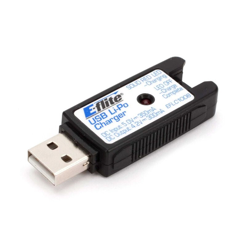 E-flite 1S USB Li-Po Charger, 300mA