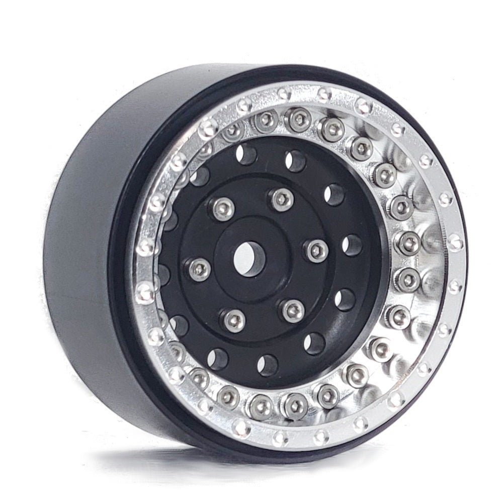 Gear Head RC 1.9" ENK EZ-Loc Wheels - Black (4)