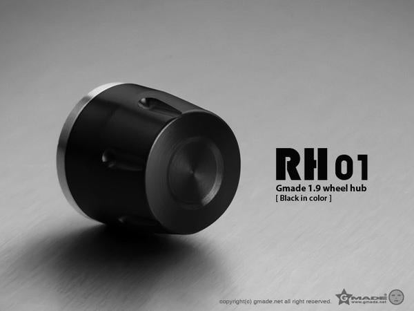 Gmade 1.9" RH01 Wheel Hubss (Black) (4)