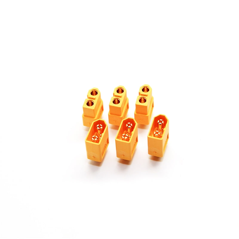Maclan XT60 Connectors (3 Female & 3 Male)