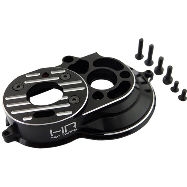 Hot Racing Motor Plate and Back Gear Cover - SCX10 II