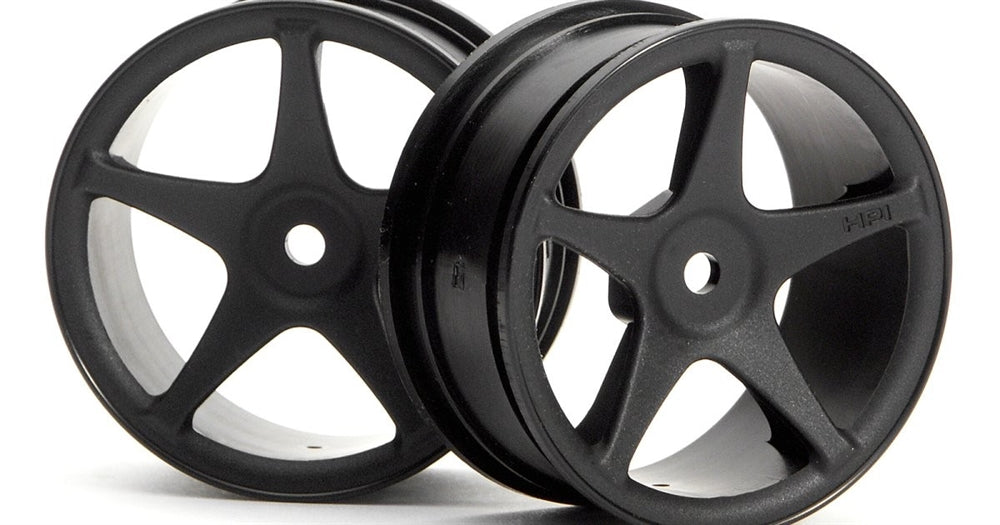 HPI Racing Super Star Wheel, 26mm -1mm Offset, Black