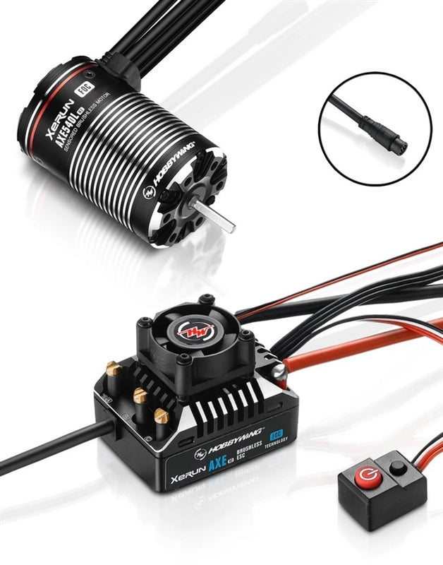 Hobbywing XeRun AXE 540L R2 FOC System Combo with 1400kV Motor