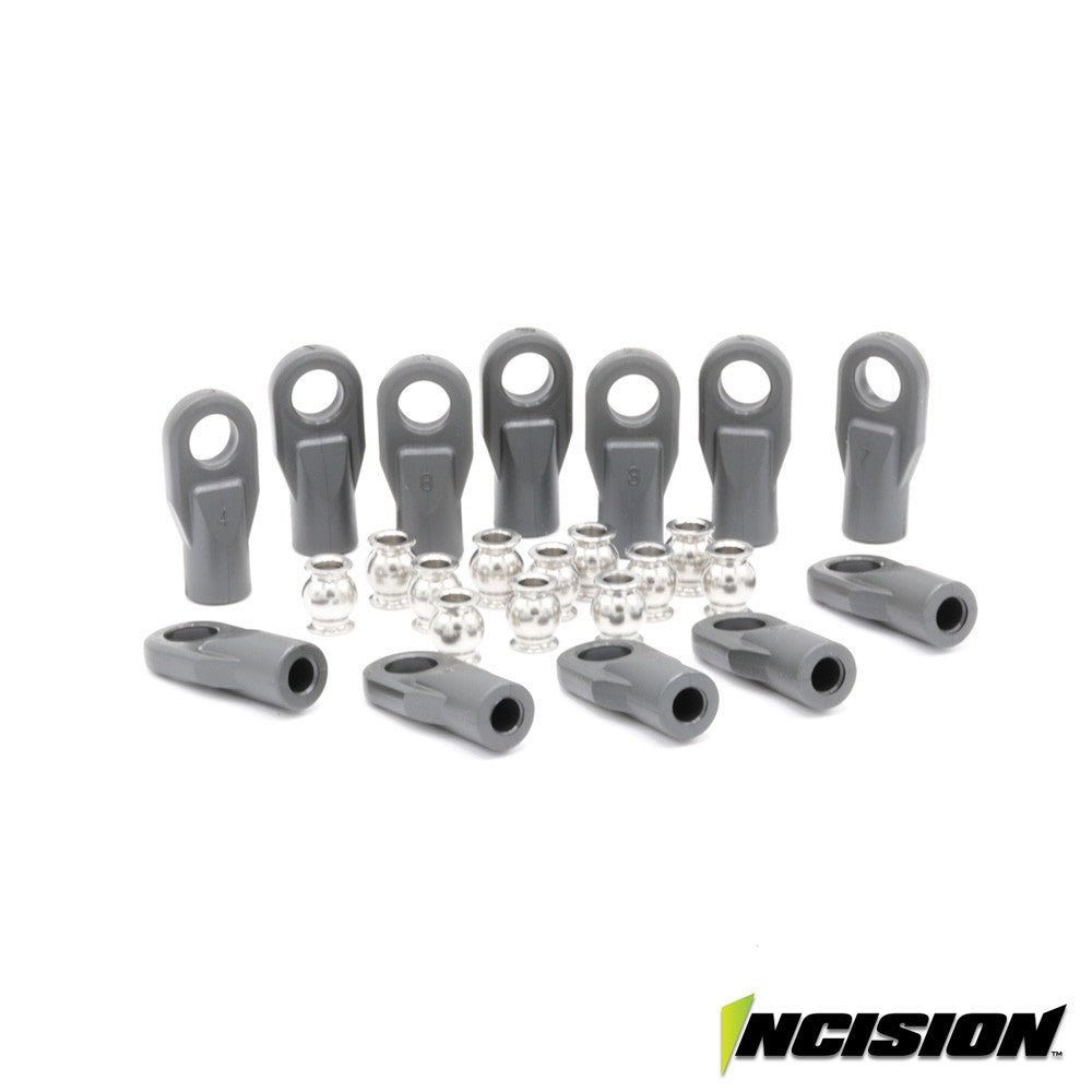 Incision Pro Rod Ends with Pivot Balls (12)