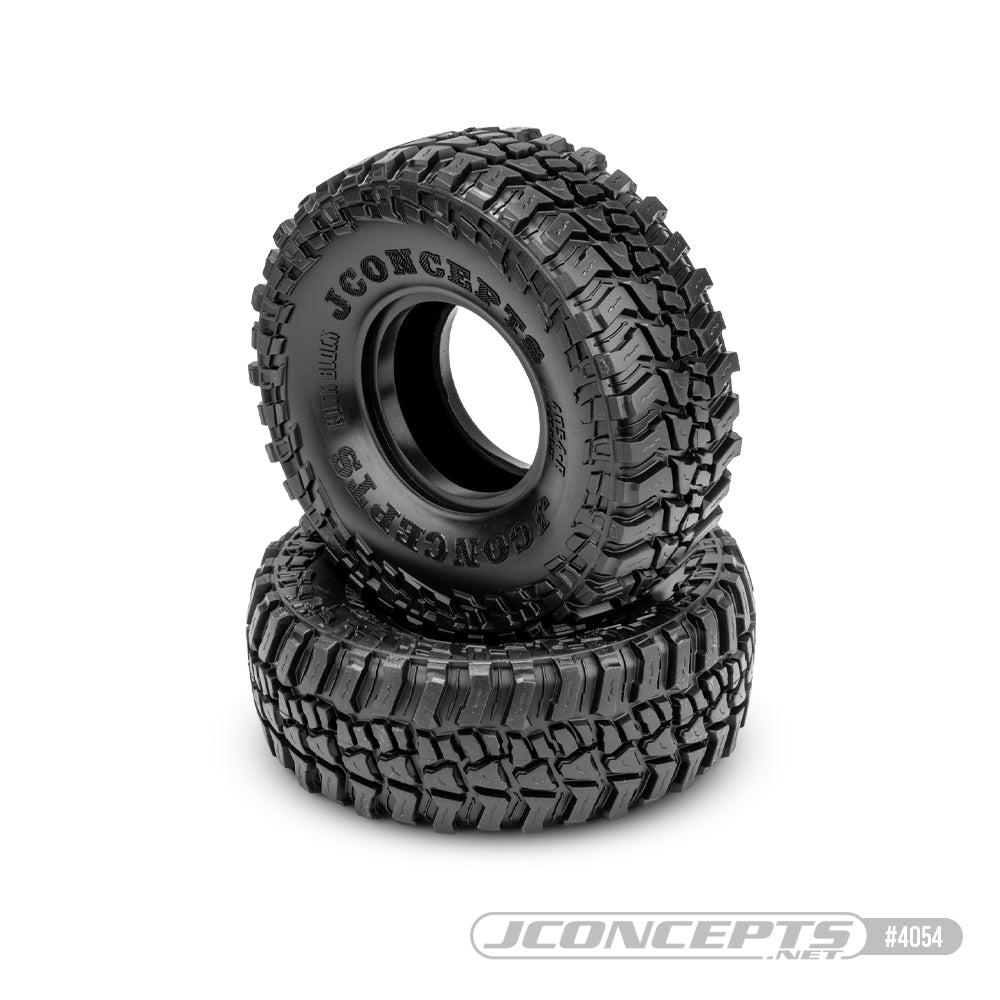 JConcepts Rock Block 1.9" x 4.75" OD Crawling Tires - Green Compound (2)