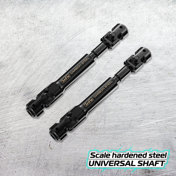 JunFac Scale Hardened Steel Universal Shafts (2) for Gmade GS01
