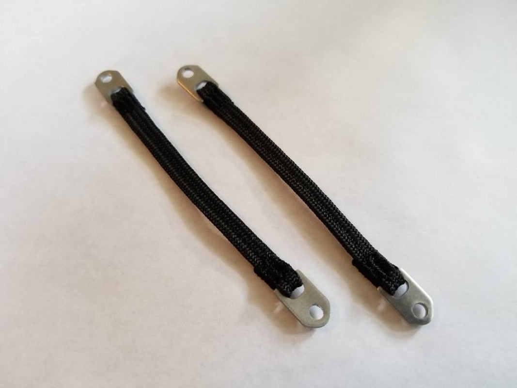 Team KNK 110mm Limit Straps (2) Black