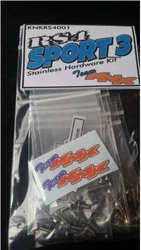 Team KNK HPI RS4 Sport 3 Stainless Hardware Kit