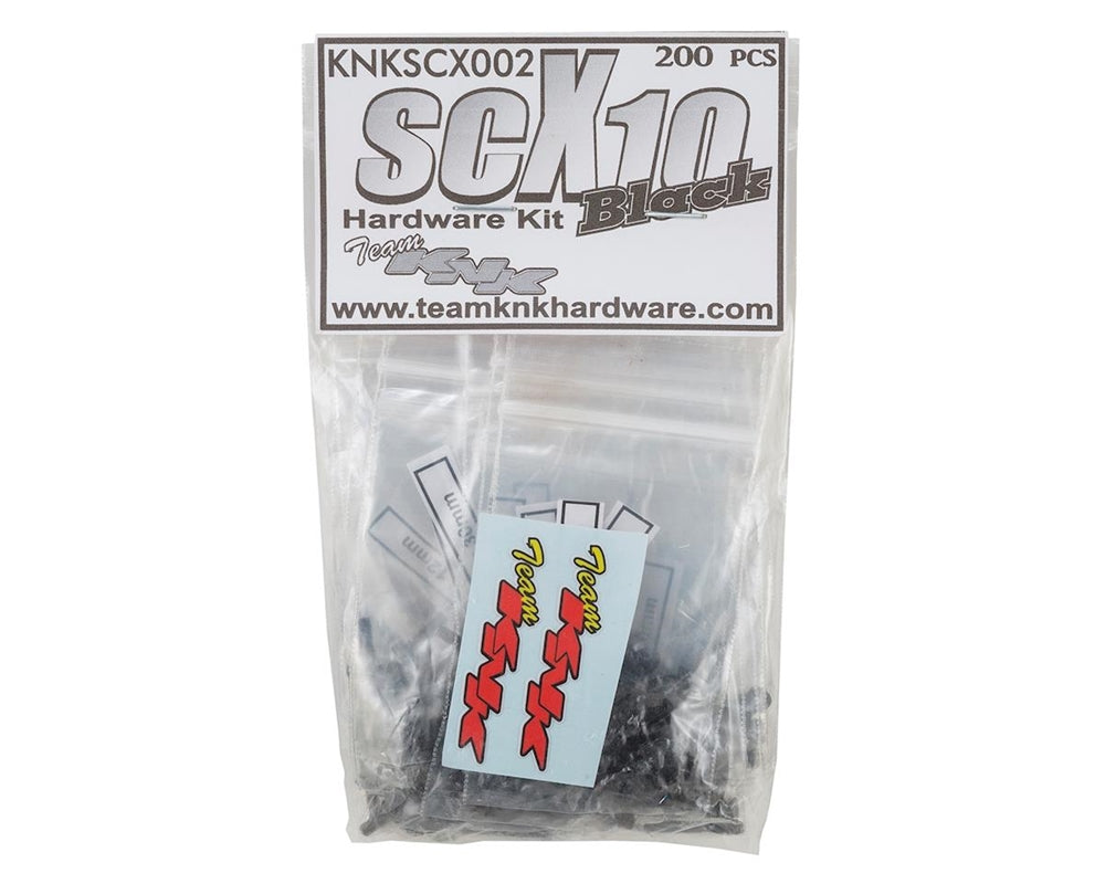 Team KNK Axial SCX10 Black Oxide Hardware Kit