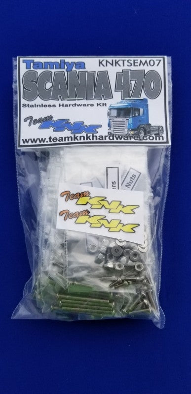 Team KNK Scania 470 Stainless Hardware Kit