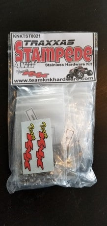 Team KNK Traxxas Stampede 4X4 Stainless Hardware Kit