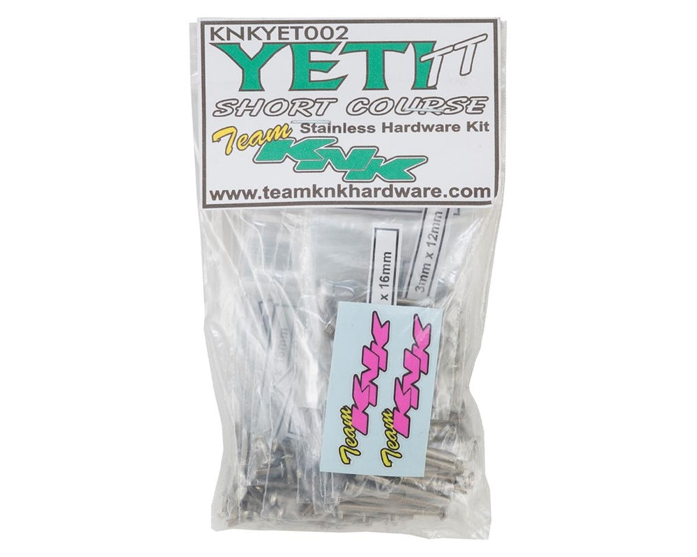 Team KNK Axial Yeti TT Short Course Stainless Kit