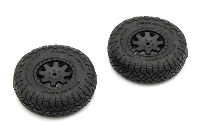 Kyosho Pre-mounted Weighted Tires and Wheels for 4Runner (2)