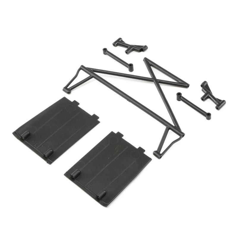 Losi Tower Support X-Bar Mud Guards Rock Rey