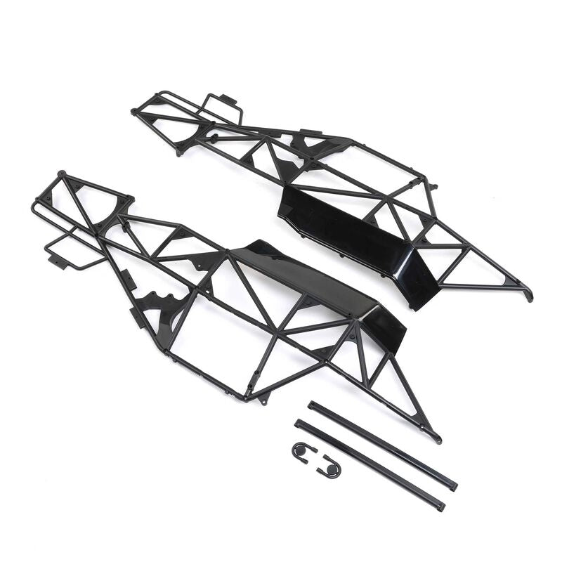 Losi Cage, Side, Sliders & Mirrors, Hammer Rey