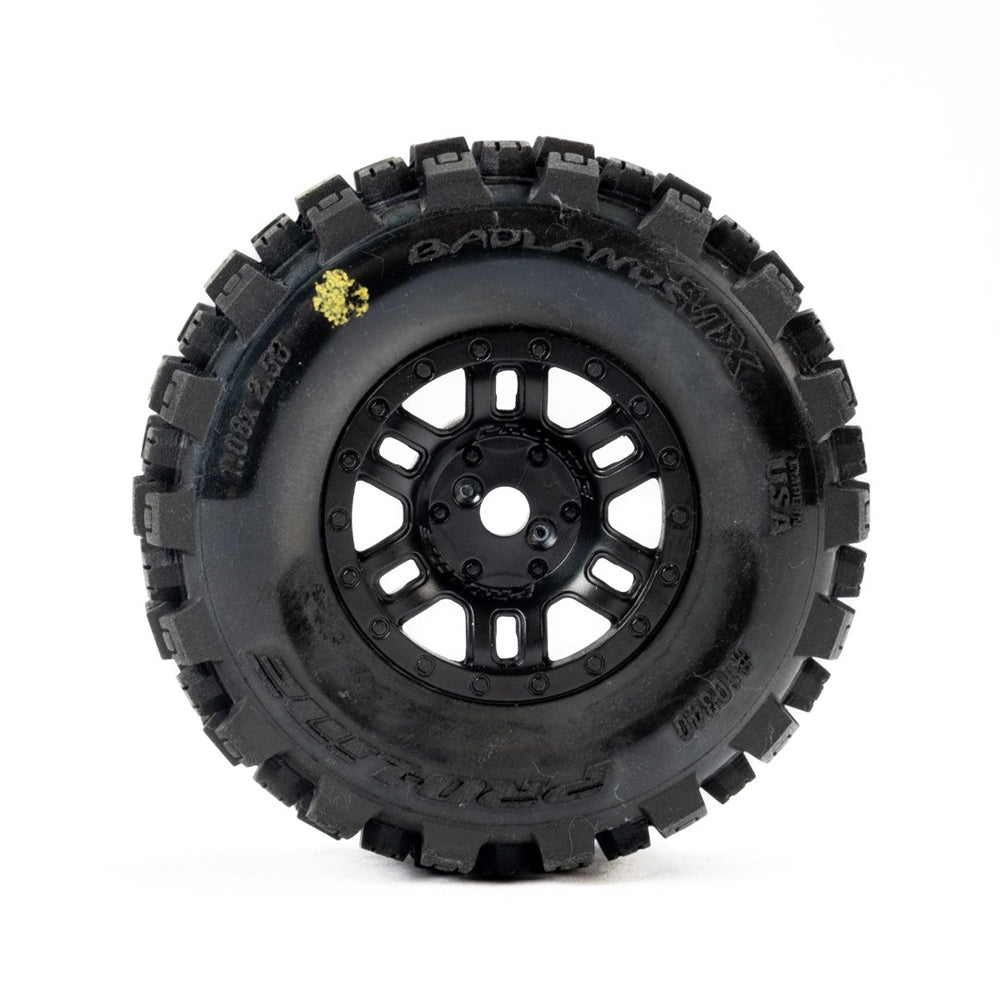 Pro-Line 1/16 Badlands MX F/R Tires Mounted 12mm Black Split Six (4) - Arrma Mojave GROM