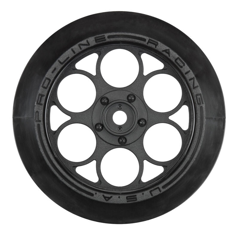 Pro-Line Showtime Front Runner 2.2"/2.7" Front Drag Racing Wheels (2)