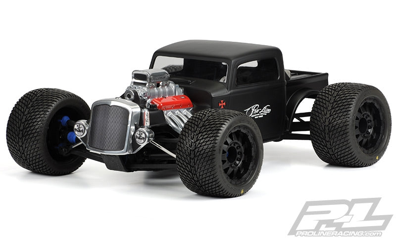 Pro-Line Rat Rod Clear Body for REVO 3.3, SUMMIT & E-REVO (with trimming)