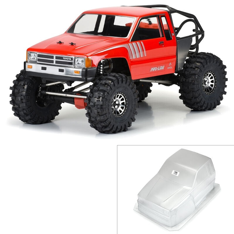 Pro-Line 1/6 1985 Toyota Hilux SR5 Cab-Only Clear Body for SCX6