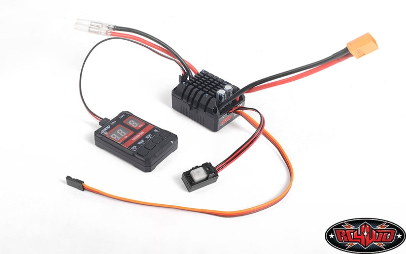 RC4WD Outcry Extreme Speed Controller 80A ESC with Program Card