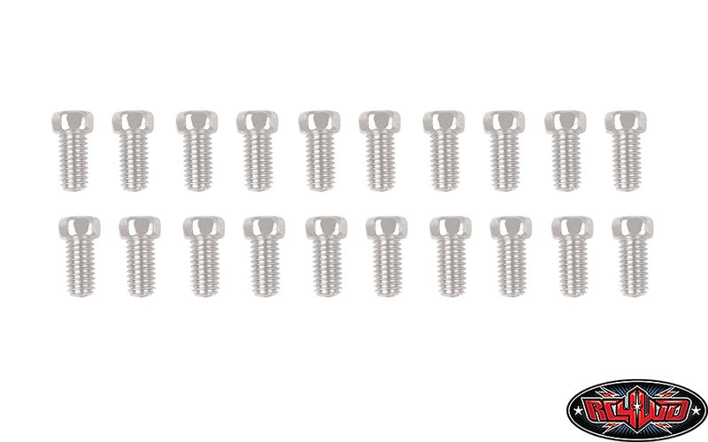 RC4WD Scale Hex Head Bolts (M3x6mm) (Silver) (20)