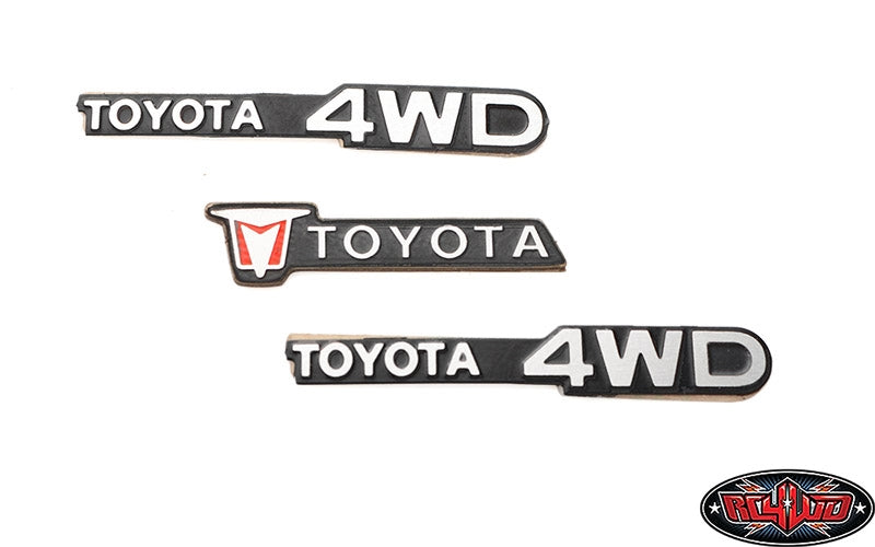 RC4WD 1982 Toyota Pickup Metal Emblems