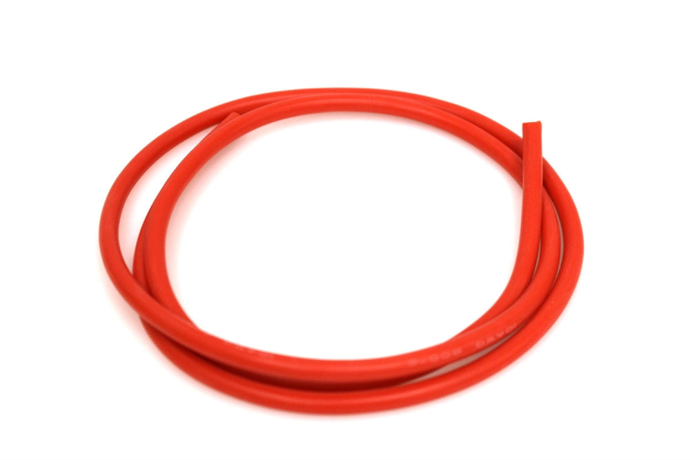Racers Edge 10 AWG Silicone Wire, 3', Red