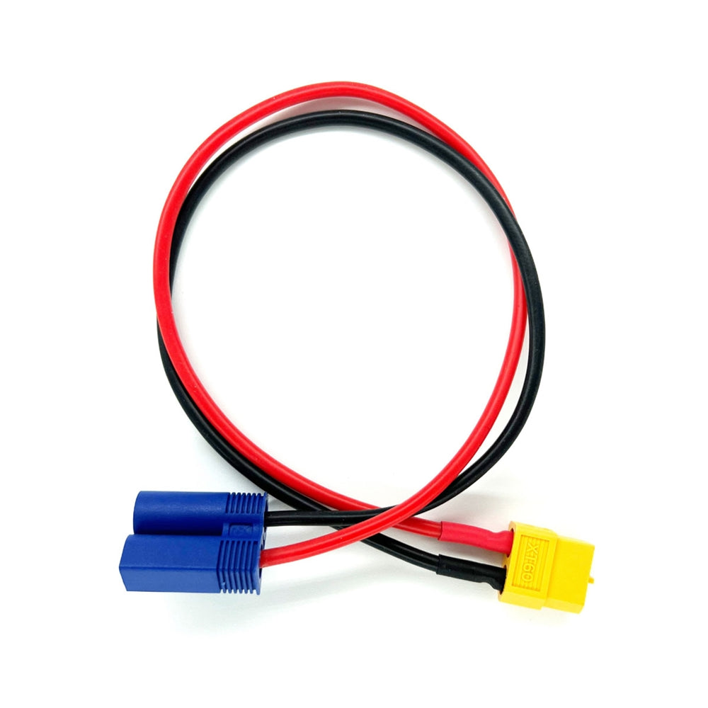 Racers Edge Charge Adapter Male EC5 to Female XT60 300mm Wire