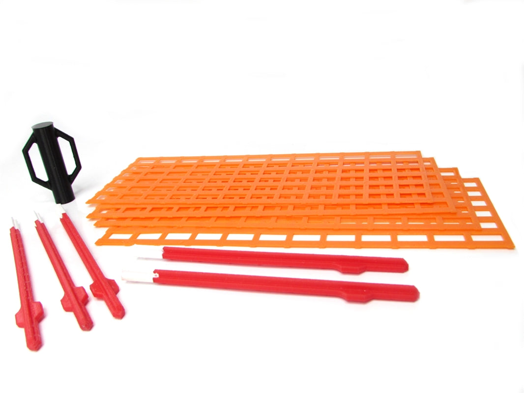 RC Mayhem Garage 1/10 Scale Construction Fence Set