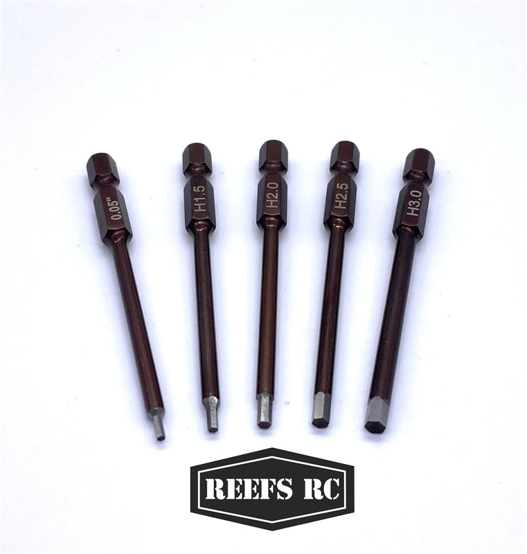 REEFS RC Multitool Hex Bits (5 pc)