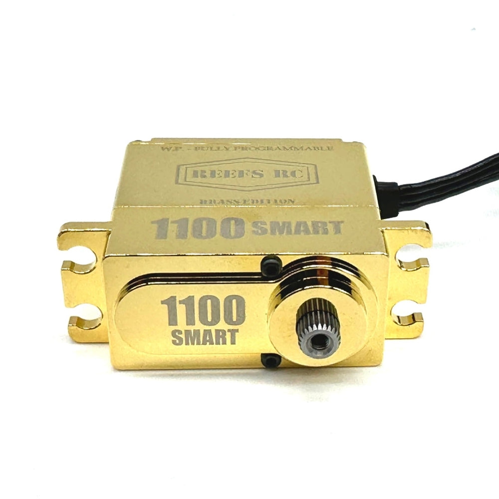 REEFS RC 1100 SMART Mega Torque Brushless Servo or Winch - Brass Edition