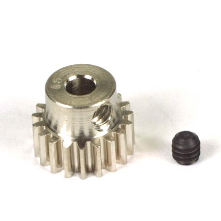 Robinson Racing 19T 48P 1/8" Shaft Pinion Gear