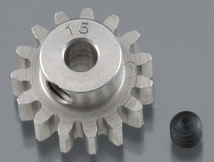 Robinson Racing Hardened 1/8" Shaft Pinion Gear 32P 15T